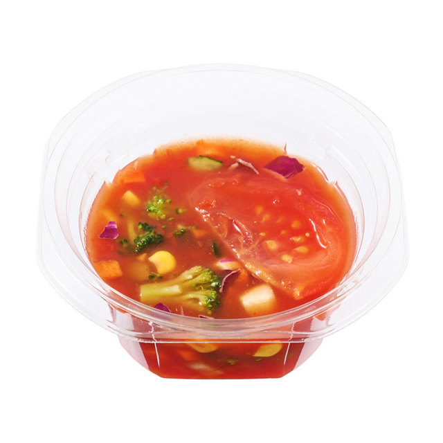フレッシュトマトの冷たいスープ